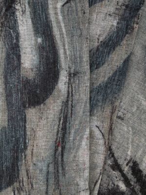 Guantes con estampado con estampado abstracto Yohji Yamamoto