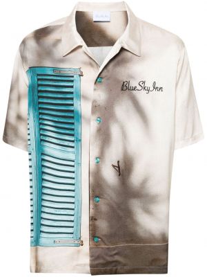 Риза с принт Blue Sky Inn