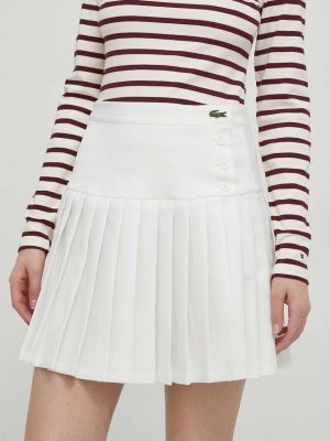 Béžové mini sukně Lacoste