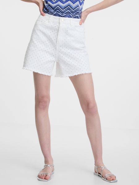 Kratke traper hlače Orsay bijela
