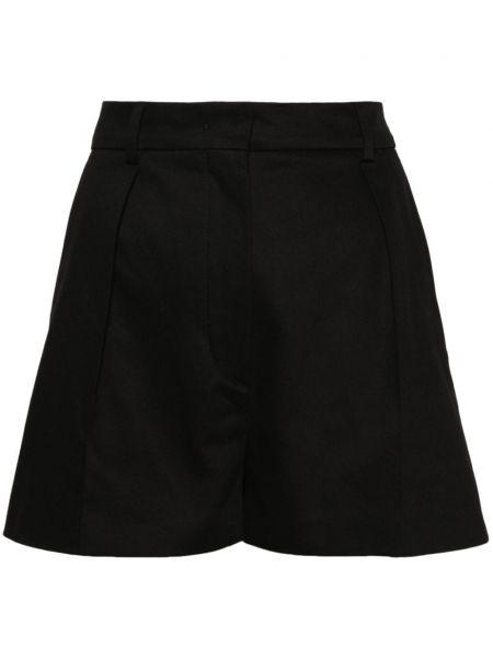 Shorts aus baumwoll ausgestellt Sportmax schwarz
