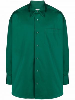Camisa con bolsillos Ami Paris verde