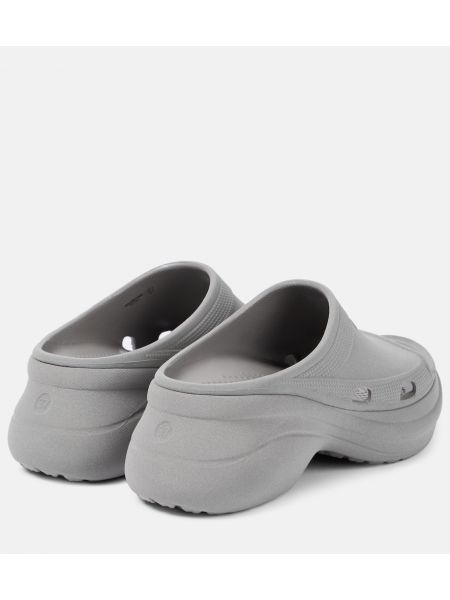 Pantofi Balenciaga argintiu