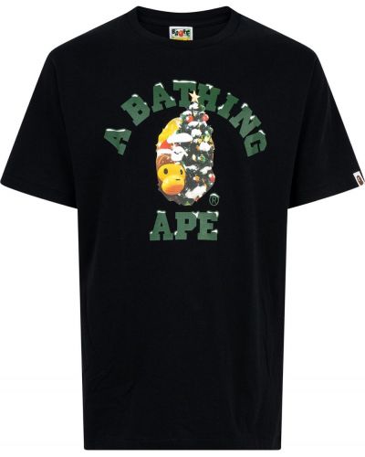 Camiseta A Bathing Ape® negro