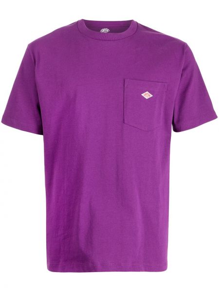 Camiseta con bolsillos Danton violeta