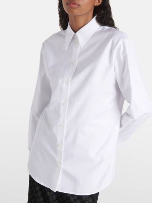 Camisa de algodón Gucci blanco