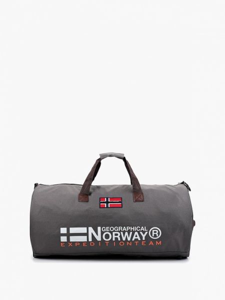 Серая спортивная сумка Geographical Norway