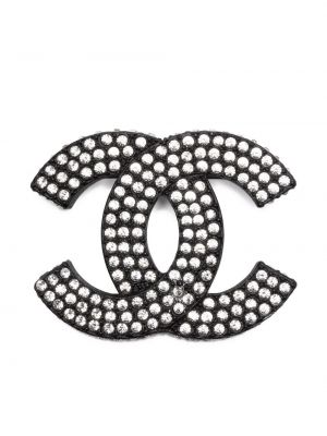 Broszka z kryształkami Chanel Pre-owned