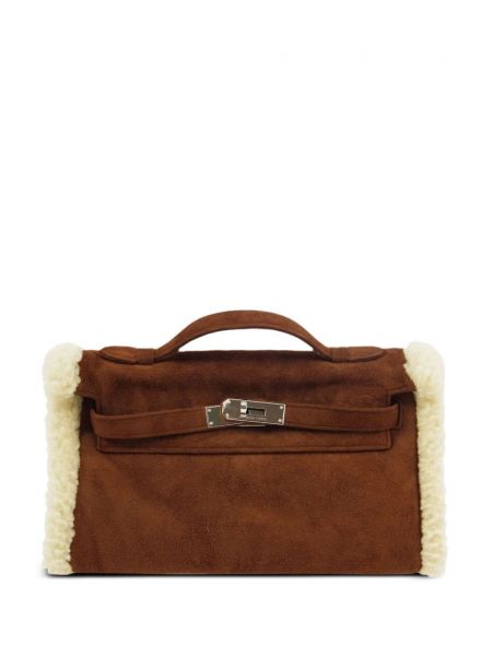 Clutch torbica Hermès Pre-owned smeđa