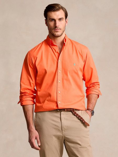 Camisa Polo Ralph Lauren naranja