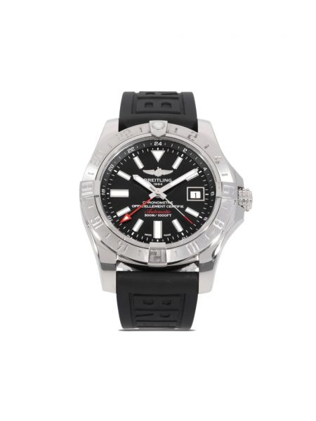 Czarny zegarek Breitling