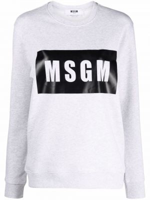 Sweatshirt Msgm grå