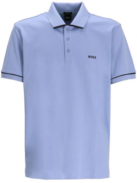 Poloshirt Boss blå