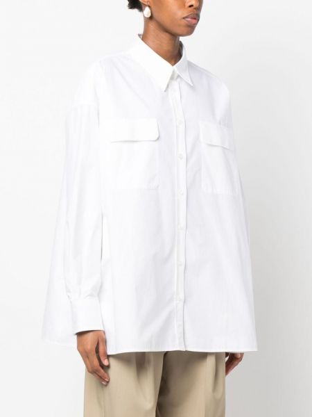 Camicia di cotone Armarium bianco