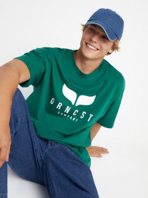 Camiseta manga corta Green Coast verde
