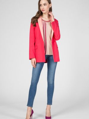 Розовый пиджак Trussardi