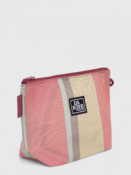 Mrežasta kozmetička torbica Dakine ružičasta