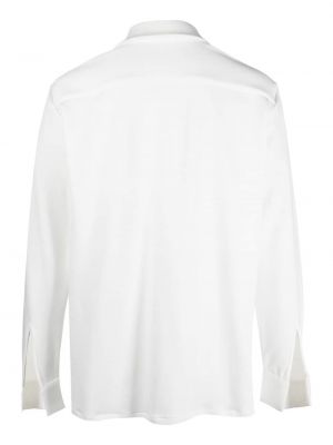 Koszula bawełniana Styland biała