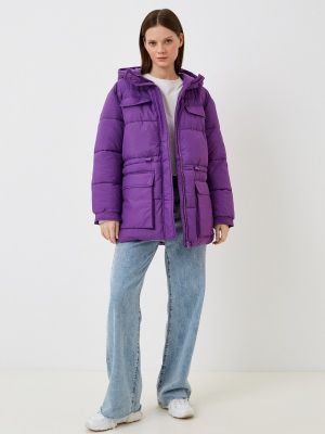 Утепленная куртка Concept Club фиолетовая