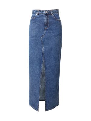 Gonna jeans Oval Square blu