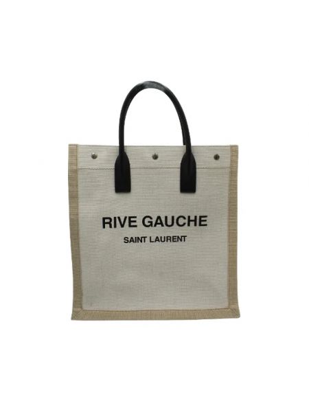 Shopperka Yves Saint Laurent Vintage beżowa