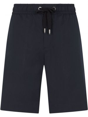 Pantalones cortos deportivos con cordones Dolce & Gabbana azul
