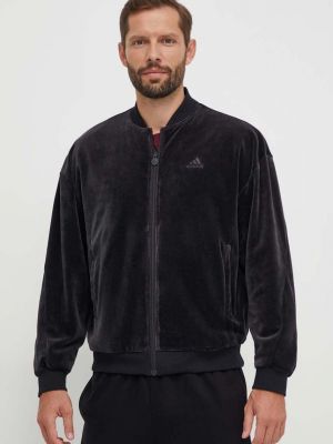 Bomber jakna oversized Adidas crna