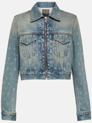 Denim jakna Givenchy modra