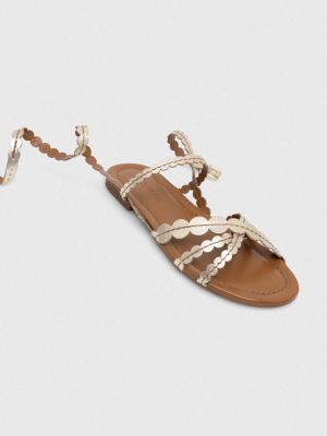 Usnjene sandali See By Chloe zlata