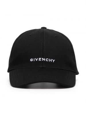 Gorra con bordado Givenchy negro