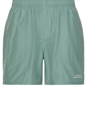 Pantalones cortos Saturdays Nyc verde