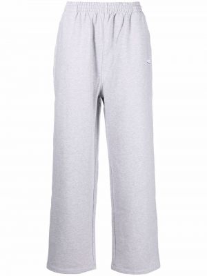 Oversize памучни спортни панталони Balenciaga сиво