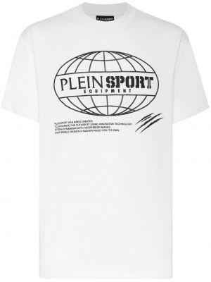 T-shirt mit print Plein Sport weiß