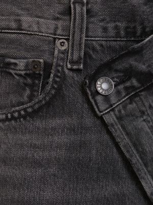 Jeans di cotone Agolde nero