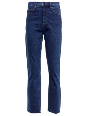 Jeans skinny taille haute slim Veronica Beard bleu