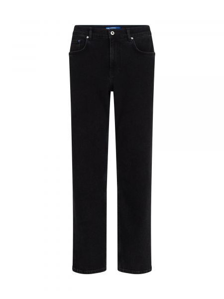 Traperice regularnog kroja Karl Lagerfeld Jeans crna