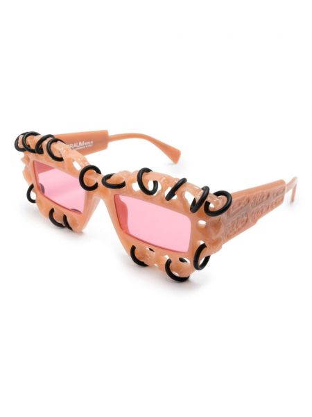 Sonnenbrille Kuboraum pink