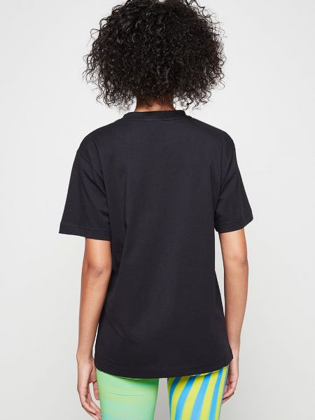 Koszulka z nadrukiem Nina Ricci czarna