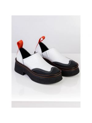 Loafers con plataforma Miista blanco