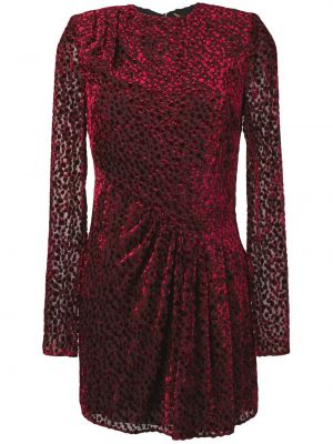 Mini vestido Saint Laurent rojo