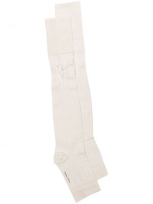 Čarape s printom Simone Rocha bijela