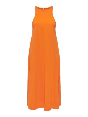 Midi šaty Only oranžová