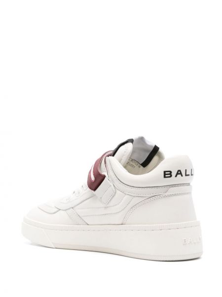 Sneakers di pelle Bally bianco