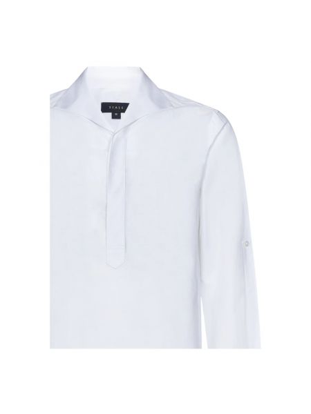 Camisa de lino de algodón Sease blanco