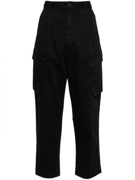 Pantaloni cargo Semicouture negru
