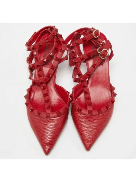 Sandalias Valentino Vintage rojo