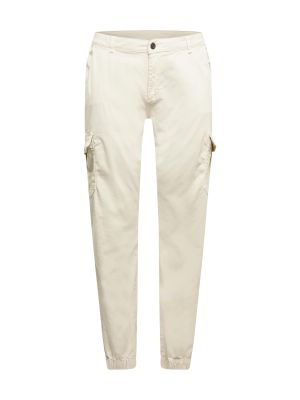 Карго панталони Urban Classics бяло