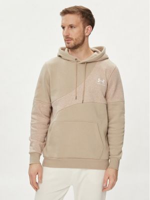 Mikina relaxed fit Under Armour khaki
