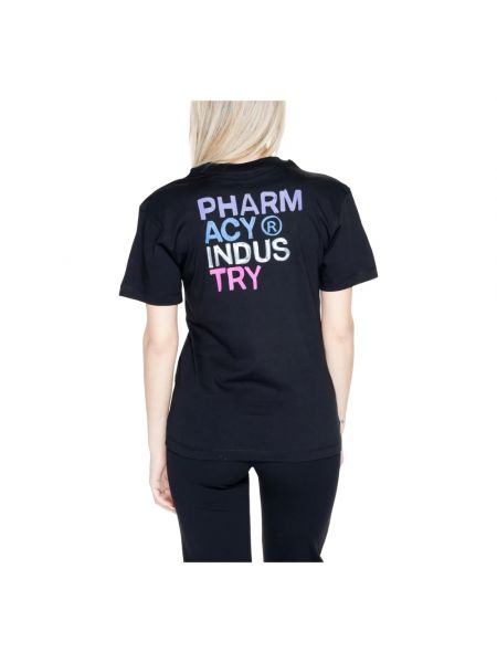 Camiseta de algodón Pharmacy Industry negro