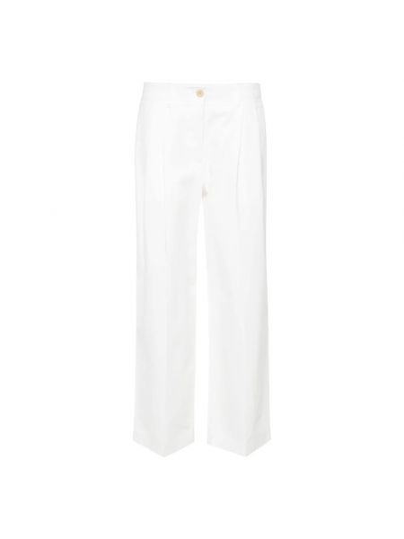 Białe spodnie Toteme